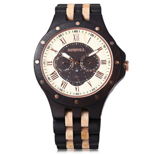 New Fashion Wooden Men Watch Luxury Brand Bewell Quartz Watches Casual Sport Business Wirstwatch Relogio Masculino Best Gift