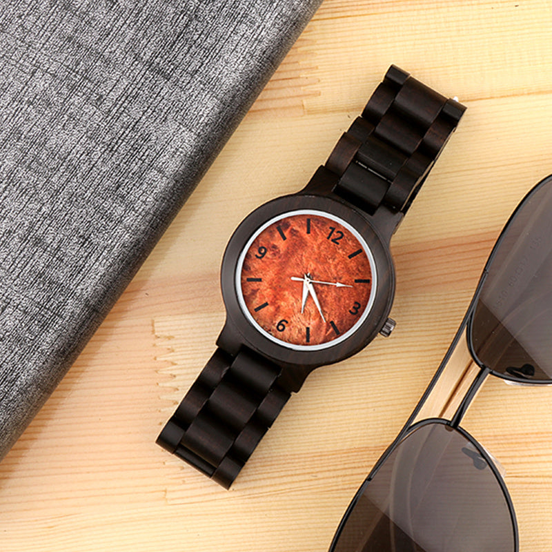 Fashion Full Wood Watch Men Watch Unique Wooden Watches Popular Luxury Wood Men's Watch Clock relogio masculino reloj hombre