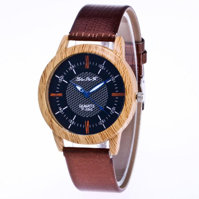 2018 Watch Women Luxury Brand Stainless Steel Fashion Ladies Watch Wooden Wristwatch Classic Casual Watches With Leather Gifts