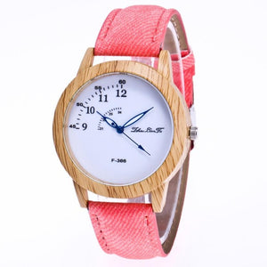 2018 Watch Women Luxury Brand Stainless Steel Fashion Ladies Watch Wooden Wristwatch Classic Casual Watches With Leather Gifts