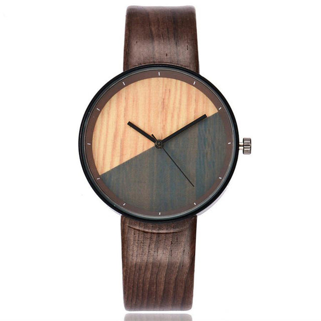 Wood Pattern Women's Cali Style Watch